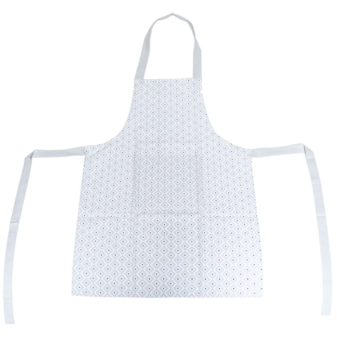 Delantales, Asas Y Paños>Delantal De Cocina Etnik Gris 60x80Cm