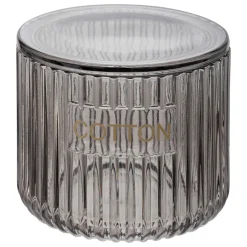 5five Accesorios De Lavabo>Dispensador de algodón GLASS