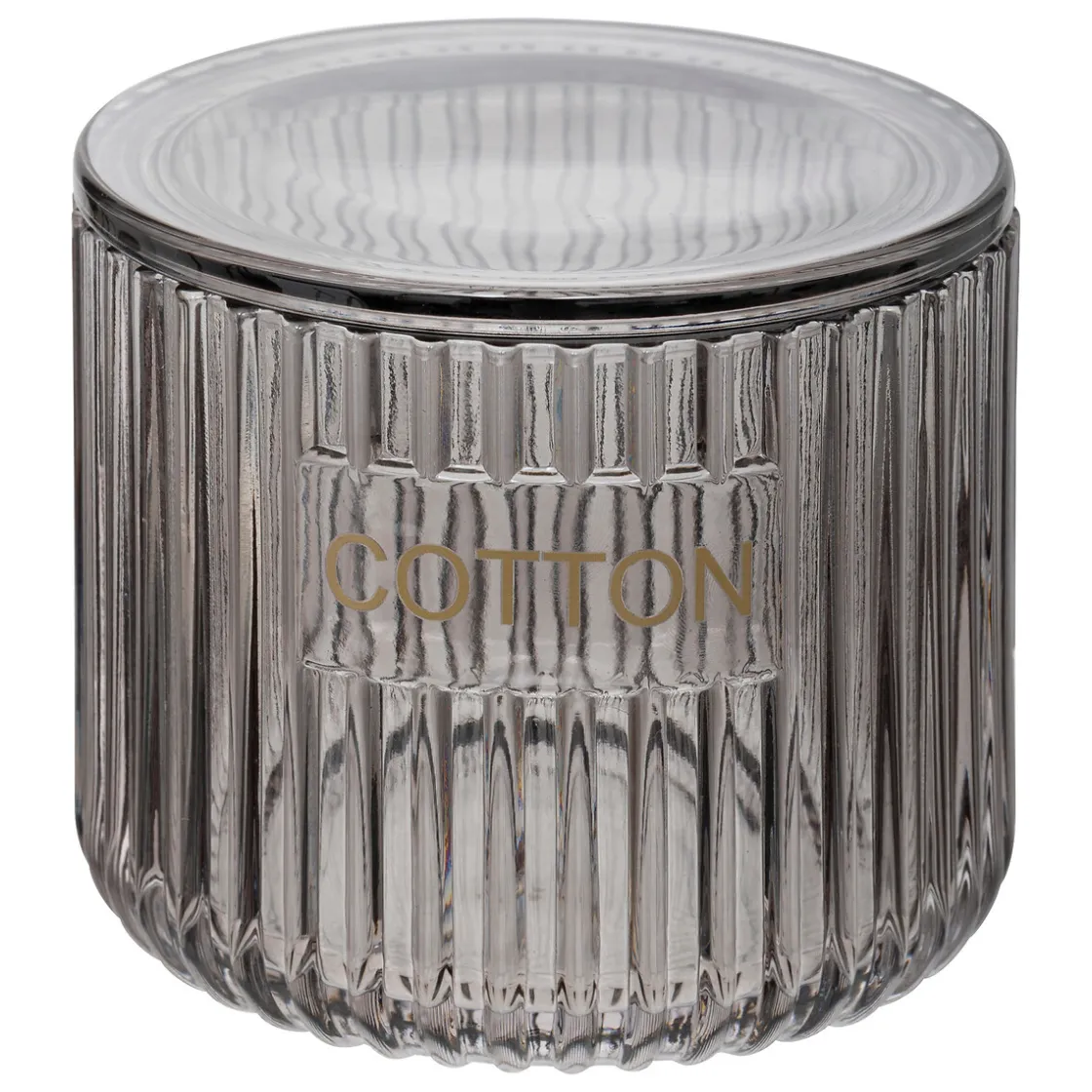 5five Accesorios De Lavabo>Dispensador de algodón GLASS
