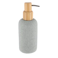 Accesorios De Lavabo>Dispensador Jabón Líquido Efecto Red Gris