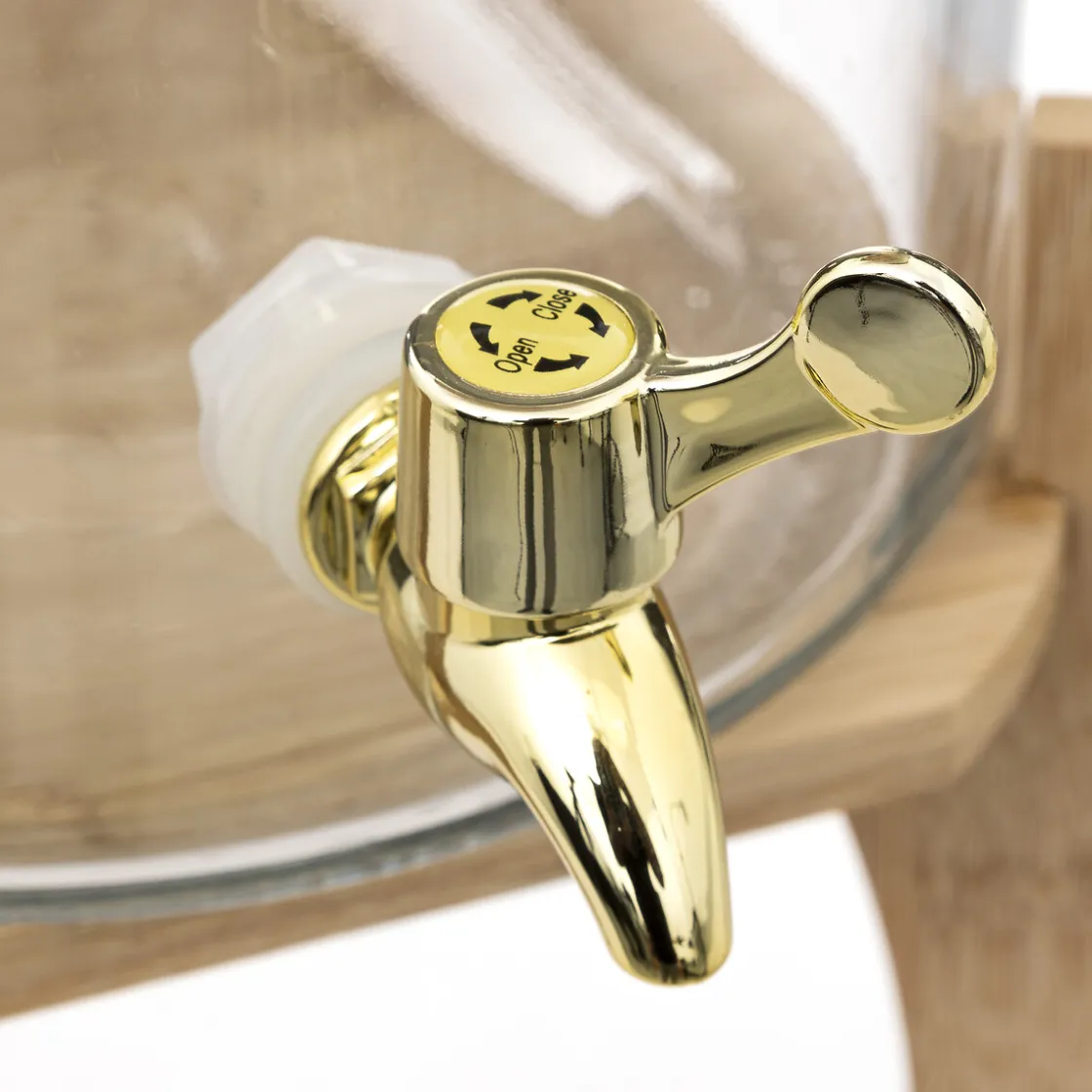 secret d'gourmet Accesorios De Bar>Dispensador Para Bebidas Botânica De Vidrio Y Bam