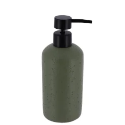 Accesorios De Lavabo>Dispensador Para Jabón Líquido Verde Efecto Piedra
