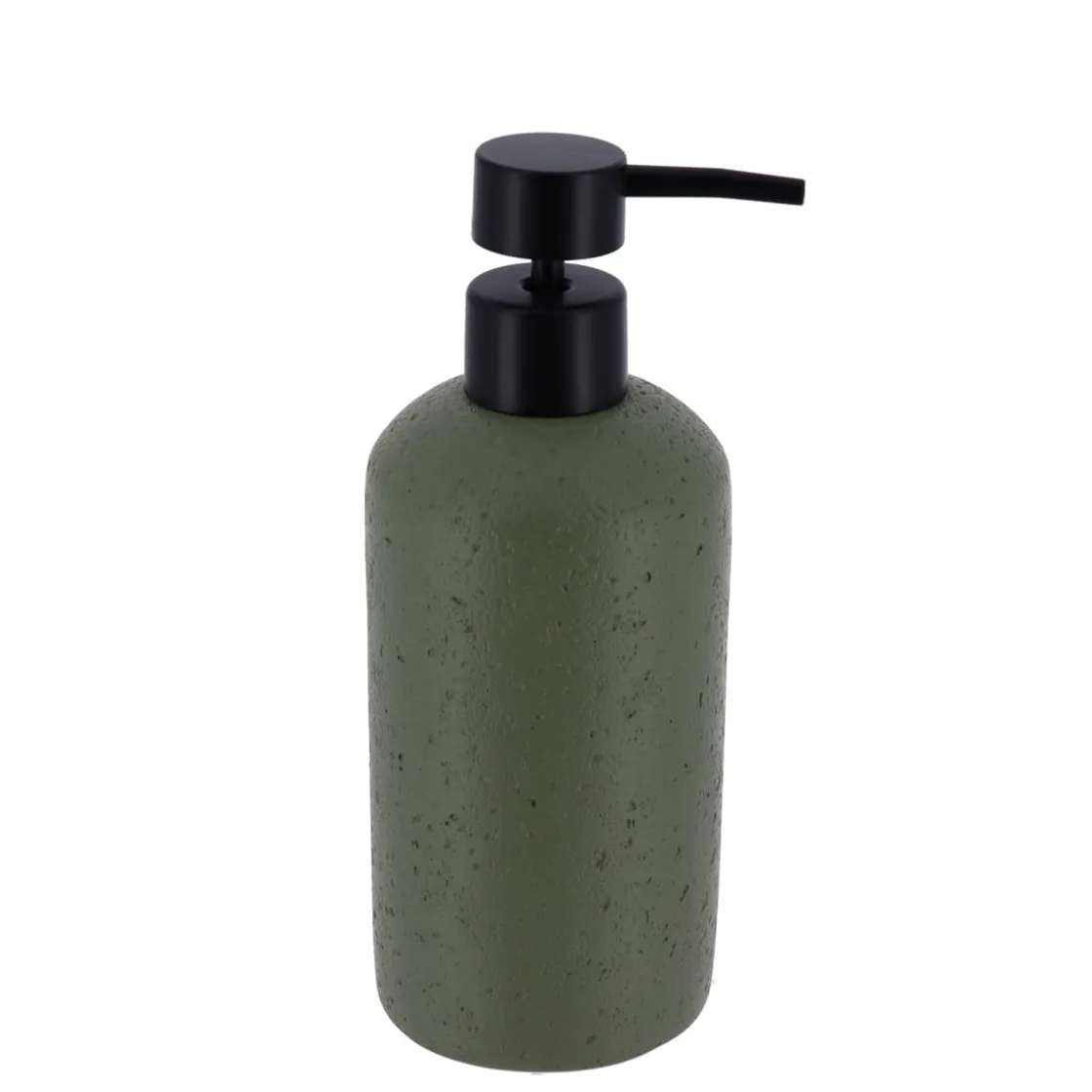 Accesorios De Lavabo>Dispensador Para Jabón Líquido Verde Efecto Piedra