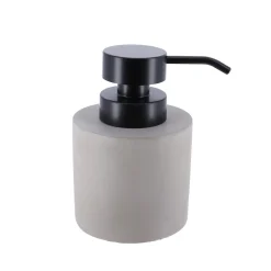 Accesorios De Lavabo>Dispensador para jabón líquido gris