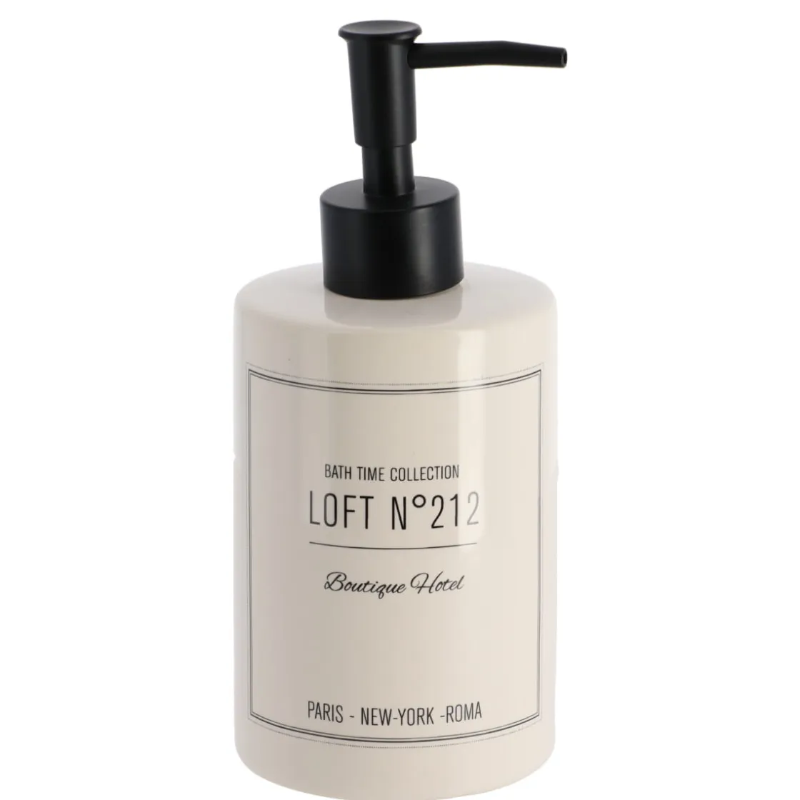 Accesorios De Lavabo>Dispensador para jabón líquido LOFT blanco