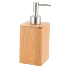Accesorios De Lavabo>Dispensador Para Jabón Líquido De Bambú