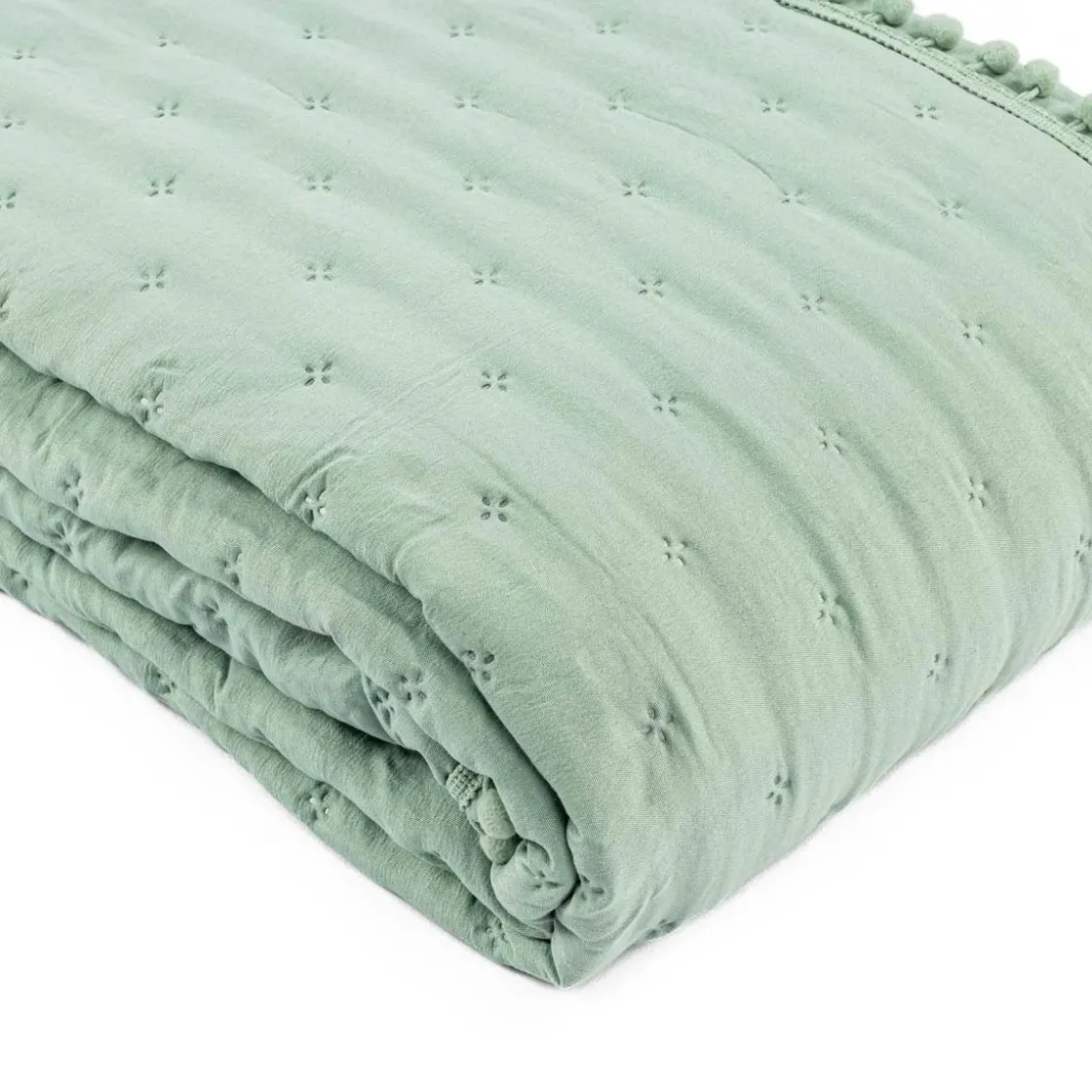 atmosphera4kids Téxtil>Edredón Bear Verde/Gris 140x220Cm