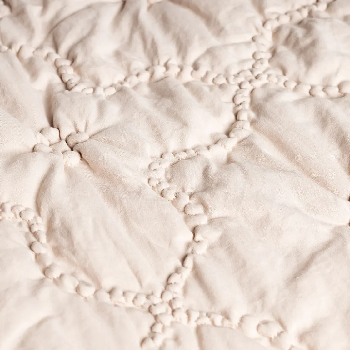 hôma Edredones Y Colchas>Edredón CHERRY BLOOM beige 220x240cm