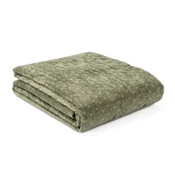 atmosphera Edredones Y Colchas>Edredón Cross Verde 220x240Cm