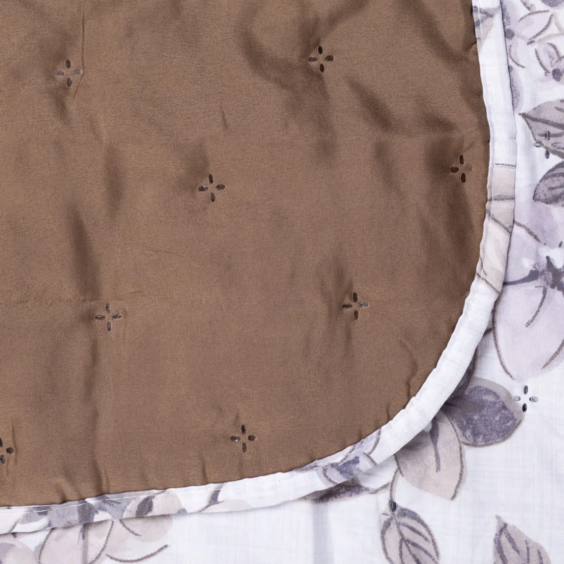 Edredones Y Colchas>Edredón flores ALBA 250x270cm