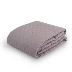atmosphera Edredones Y Colchas>Edredón STOCKHOLM gris oscuro 220x240cm