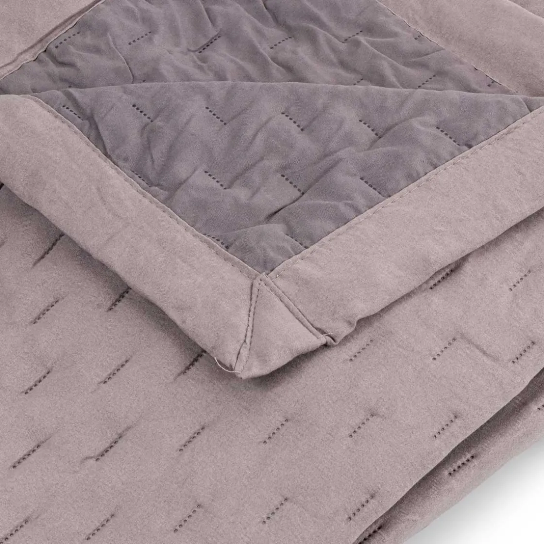 atmosphera Edredones Y Colchas>Edredón STOCKHOLM gris oscuro 220x240cm