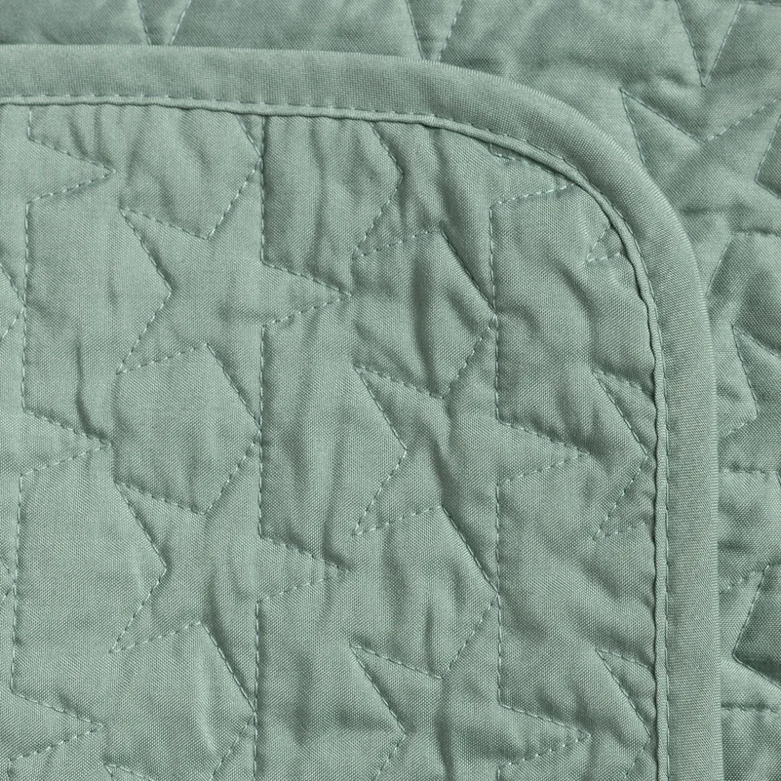 hôma Téxtil>Edredón TWINKLE verde 140x220cm
