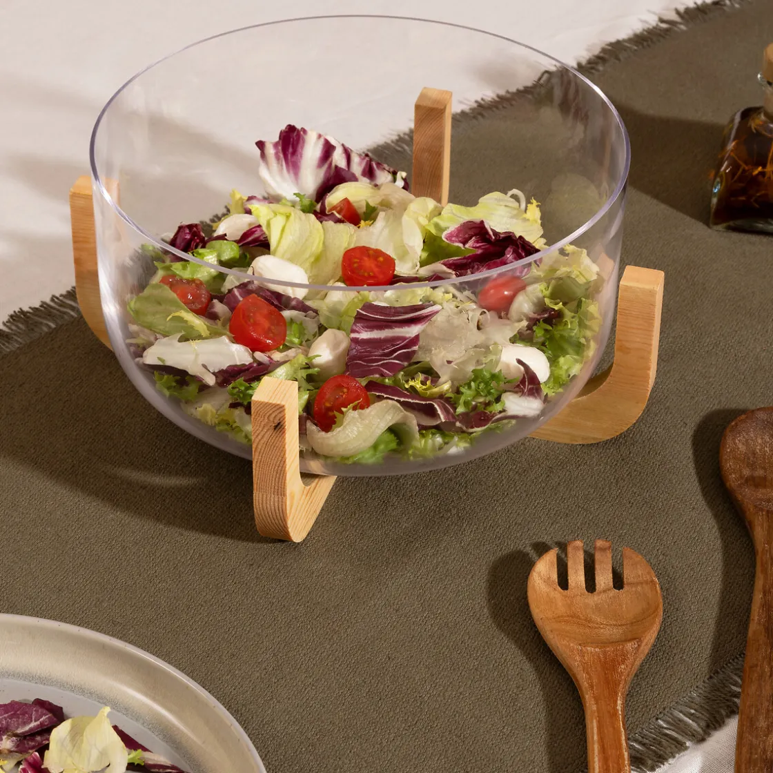 secret d'gourmet Cuencos, Fuentes Y Ensaladeras>Ensaladera ARHA 24cm de vidrio