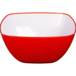 secret d'gourmet Cuencos, Fuentes Y Ensaladeras>Ensaladera Cuadrada Roja 25Cm