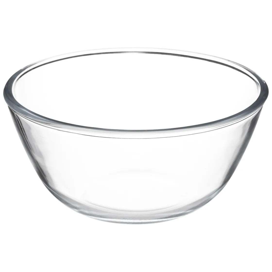 Cuencos, Fuentes Y Ensaladeras>Ensaladera de vidrio 2.5L con tapa bambú
