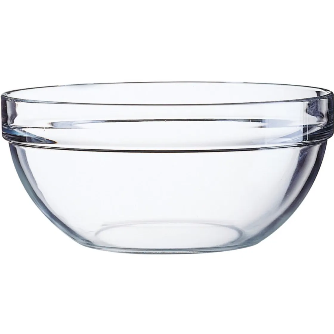 Cuencos, Fuentes Y Ensaladeras>Ensaladera De Vidrio Red. Apilable 20Cm