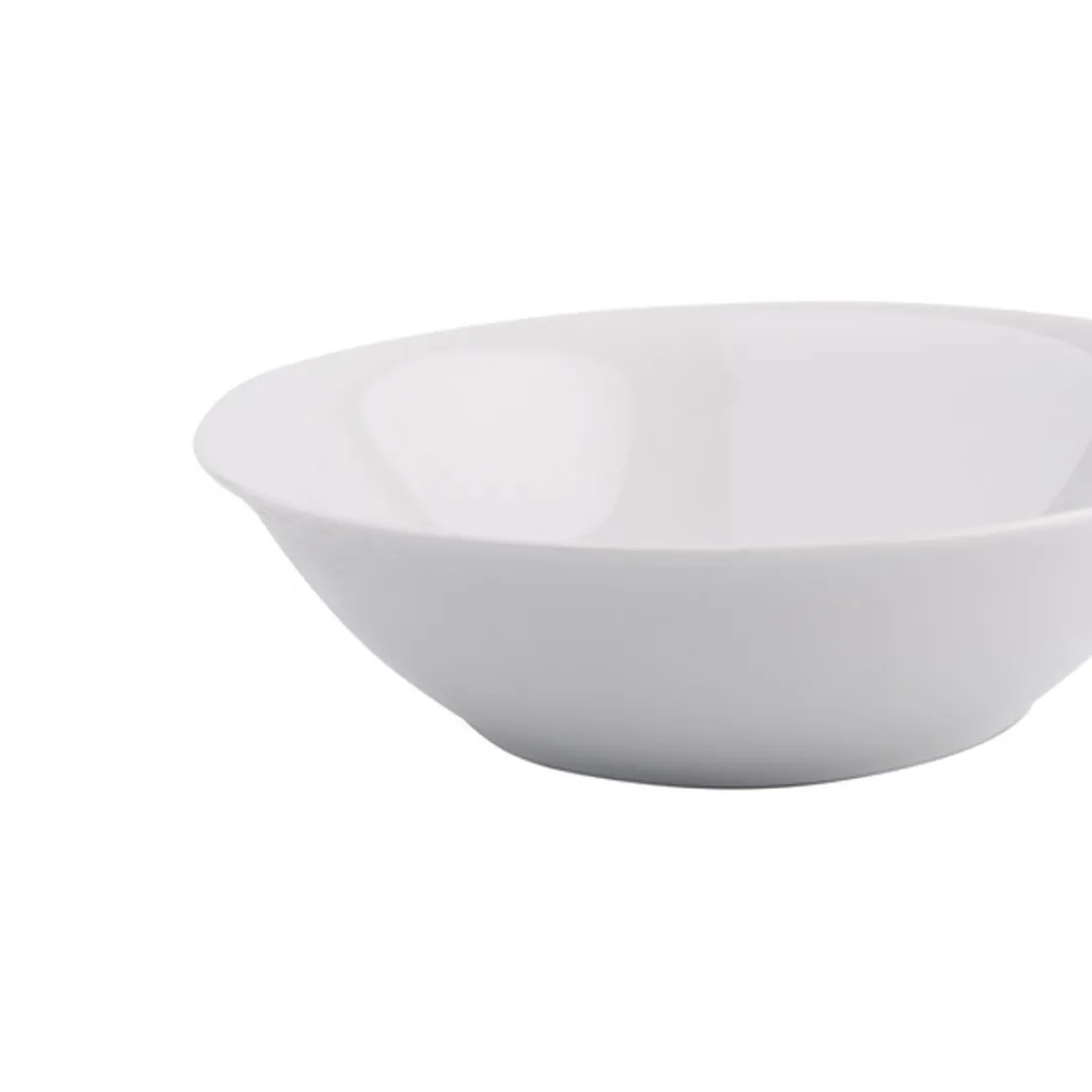 secret d'gourmet Cuencos, Fuentes Y Ensaladeras>Ensaladera GIZ blanca de cerámica 23cm