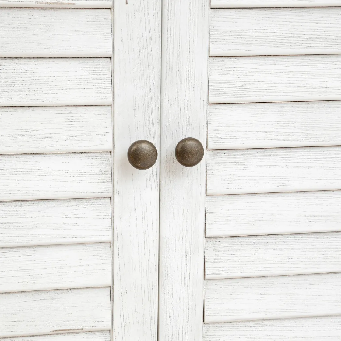 atmosphera Estantes Y Cómodas|Estilo Rústico>Escaparate OLIBIA blanco de mdf c/4 puertas 190cm