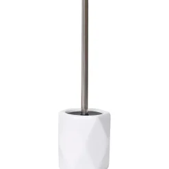 Soportes Papel Higiénico Y Portarrollos>Escobilla De Baño De Metal Blanca
