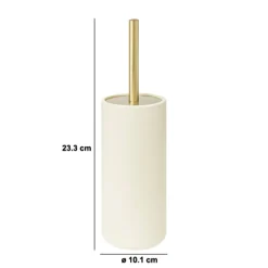 5five Soportes Papel Higiénico Y Portarrollos>Escobilla wc DUO beige
