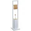 5five Soportes Papel Higiénico Y Portarrollos>Escobillade Baño Con Soporte Metálico