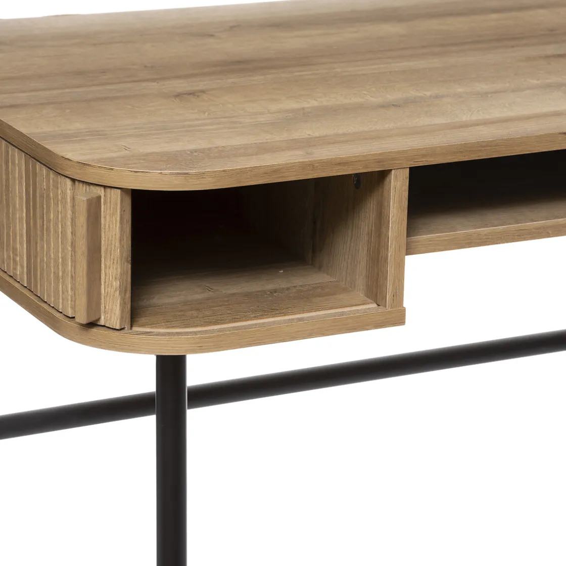 atmosphera Estantes Y Cómodas|Estilo Contemporaneo>Escritorio Colva Beige Con 2 Puertas