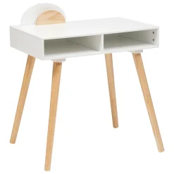 atmosphera4kids Mobiliario>Escritorio De Mdf/Pino Blanco 75x47x74Cm