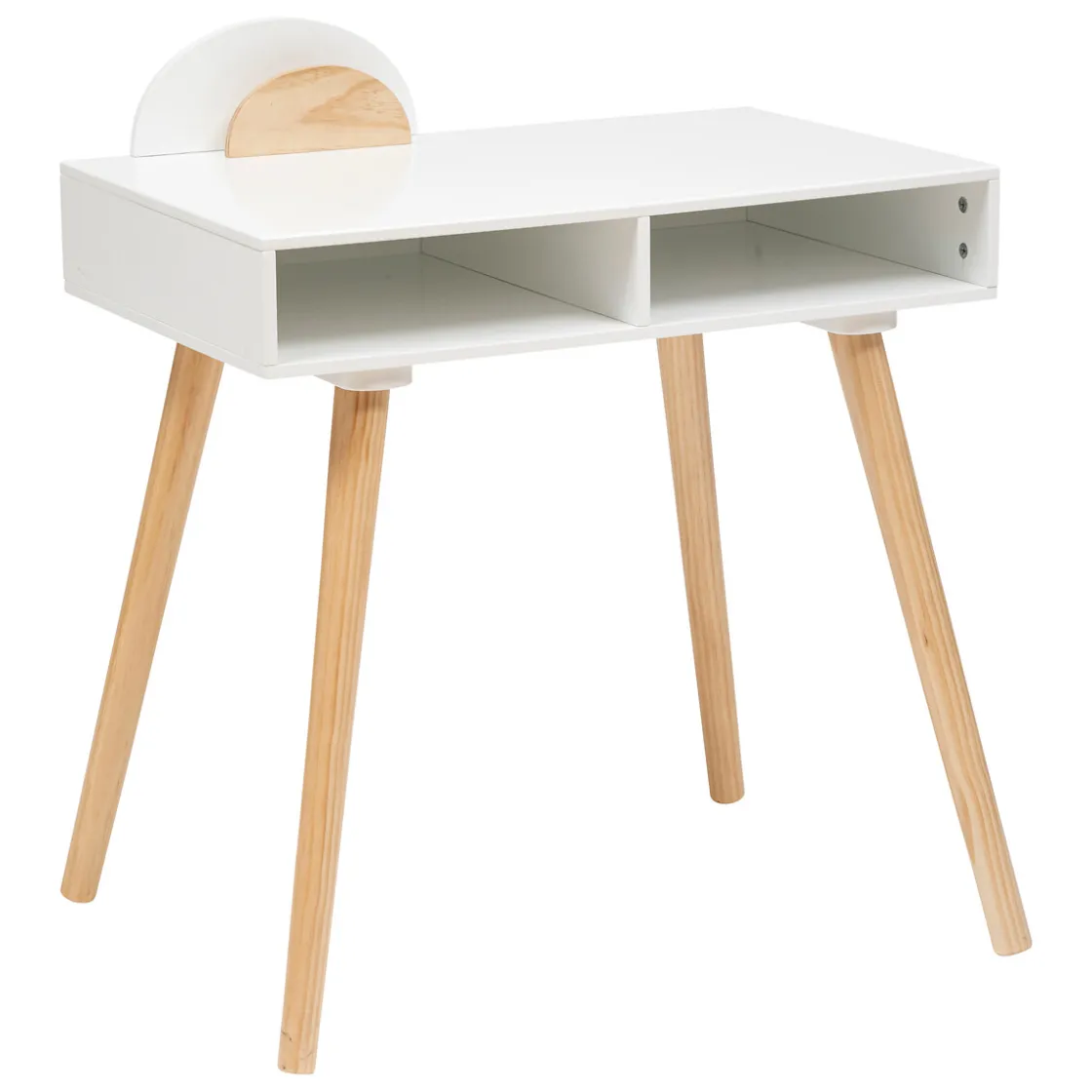 atmosphera4kids Mobiliario>Escritorio De Mdf/Pino Blanco 75x47x74Cm