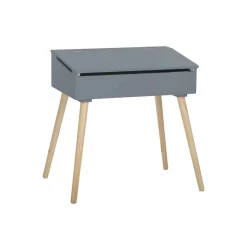 atmosphera4kids Mobiliario>Escritorio Gris Con Almacenaje