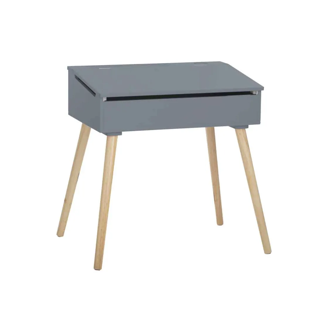 atmosphera4kids Mobiliario>Escritorio Gris Con Almacenaje