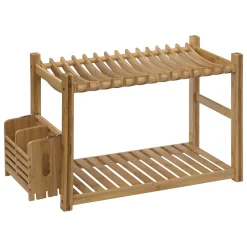 5five Encimera Y Lavavajillas>Escurreplatos Bambú 2 Niv. 33x24.7x53Cm