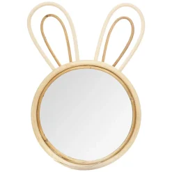 atmosphera4kids Accesorios Decorativos>Espejo Con Orejas De Conejo 24x38Cm