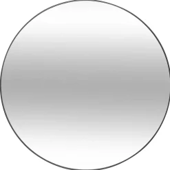 atmosphera Espejos>Espejo de pared ALICE redondo negro 76cm