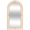 atmosphera Espejos>Espejo de pared ANAHI de rattan 87x47cm