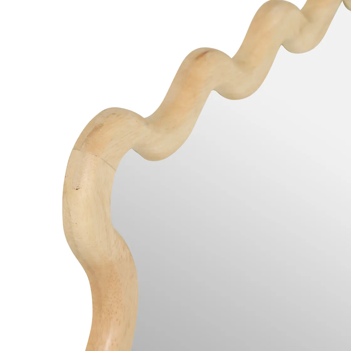 atmosphera Espejos>Espejo de pared beige 62cm
