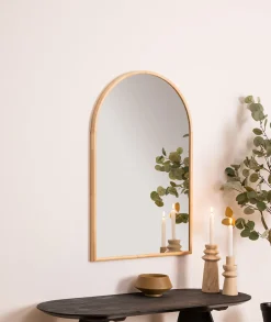 atmosphera Espejos>Espejo De Pared Beige Kim