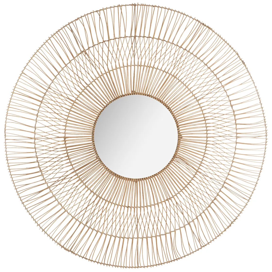 atmosphera Espejos>Espejo De Pared Caravane Beige 110Cm