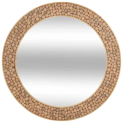 atmosphera Espejos>Espejo de pared castaño ANOKI 99cm