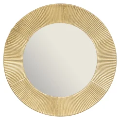 atmosphera Espejos>Espejo De Pared Milda Metal Dorado 90Cm
