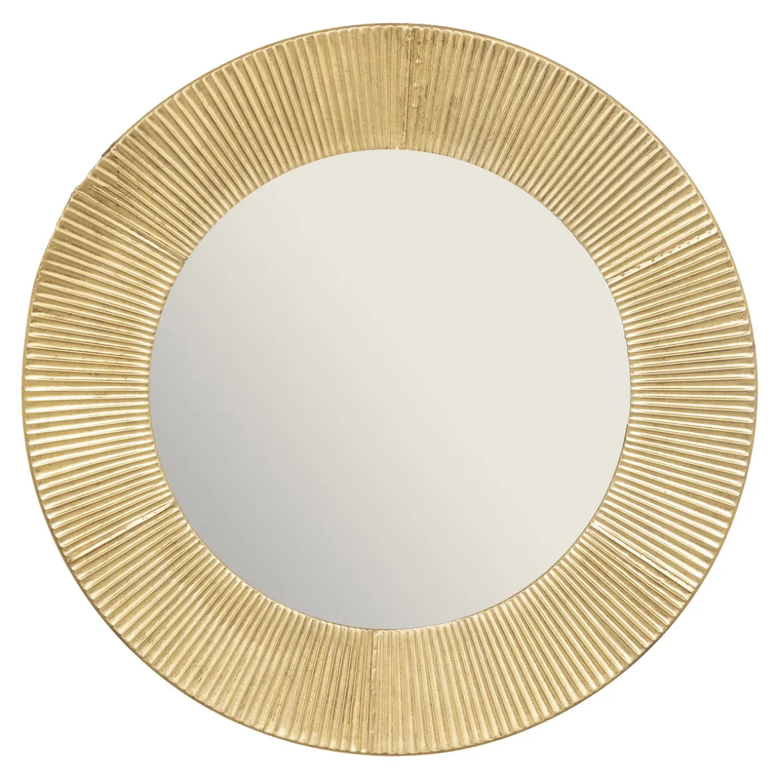 atmosphera Espejos>Espejo De Pared Milda Metal Dorado 90Cm