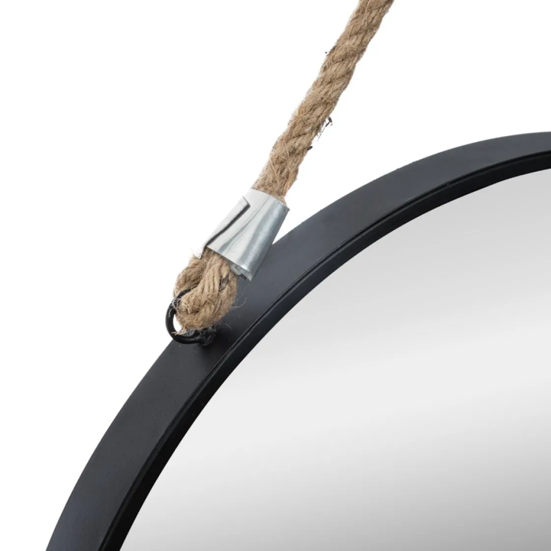 atmosphera Espejos>Espejo de pared redondo metal 38Cm