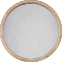 atmosphera Espejos>Espejo De Pared Scandinave Madera 50Cm