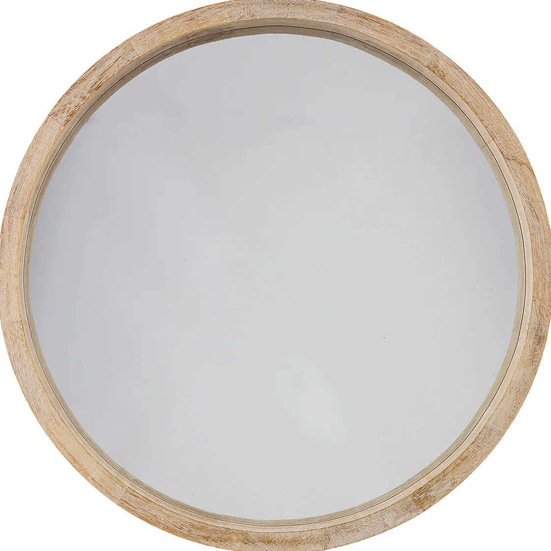atmosphera Espejos>Espejo De Pared Scandinave Madera 50Cm