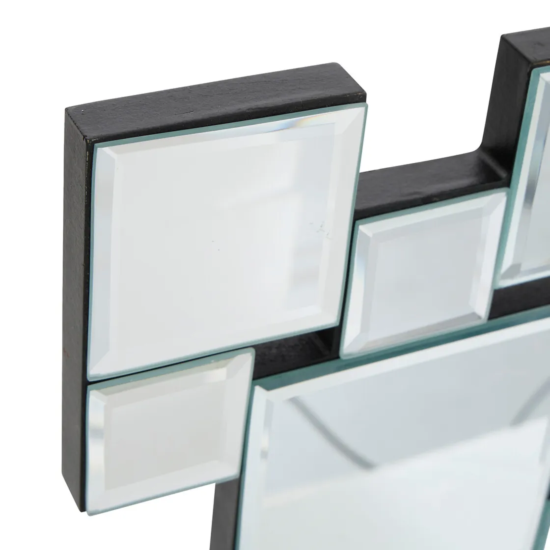 atmosphera Espejos>Espejo decorativo JANDIRA plateado 60x38cm