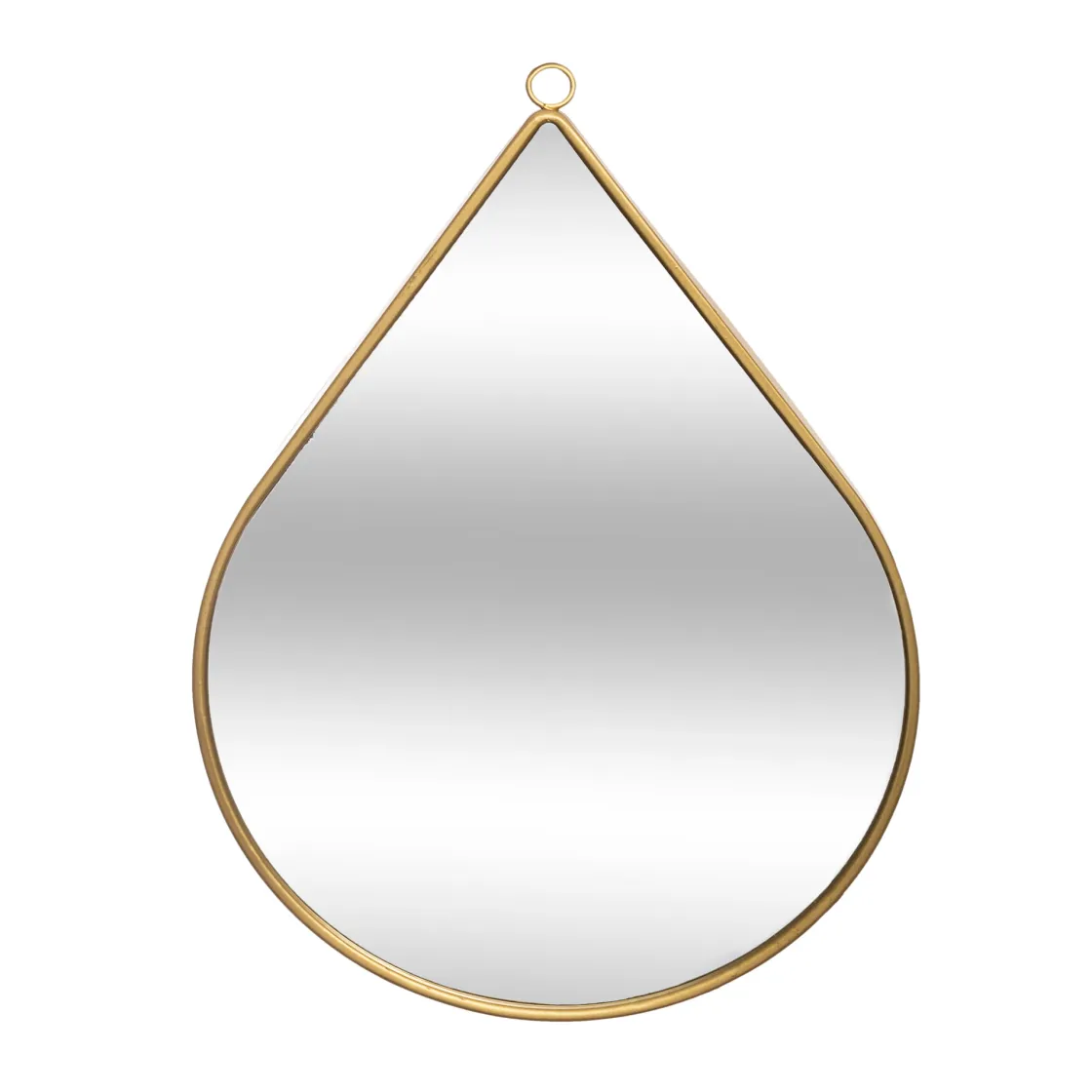 atmosphera Espejos>Espejo Pared Gota Metal Mdf 28x39Cm