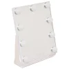 5five Espejos>Espejo wc blanco con luz led 32cm