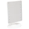 5five Espejos>Espejo wc led de plástico blanco 26 cm