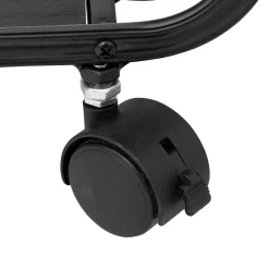 Estantes Y Cómodas>Estante con 3 niveles de mdf negro