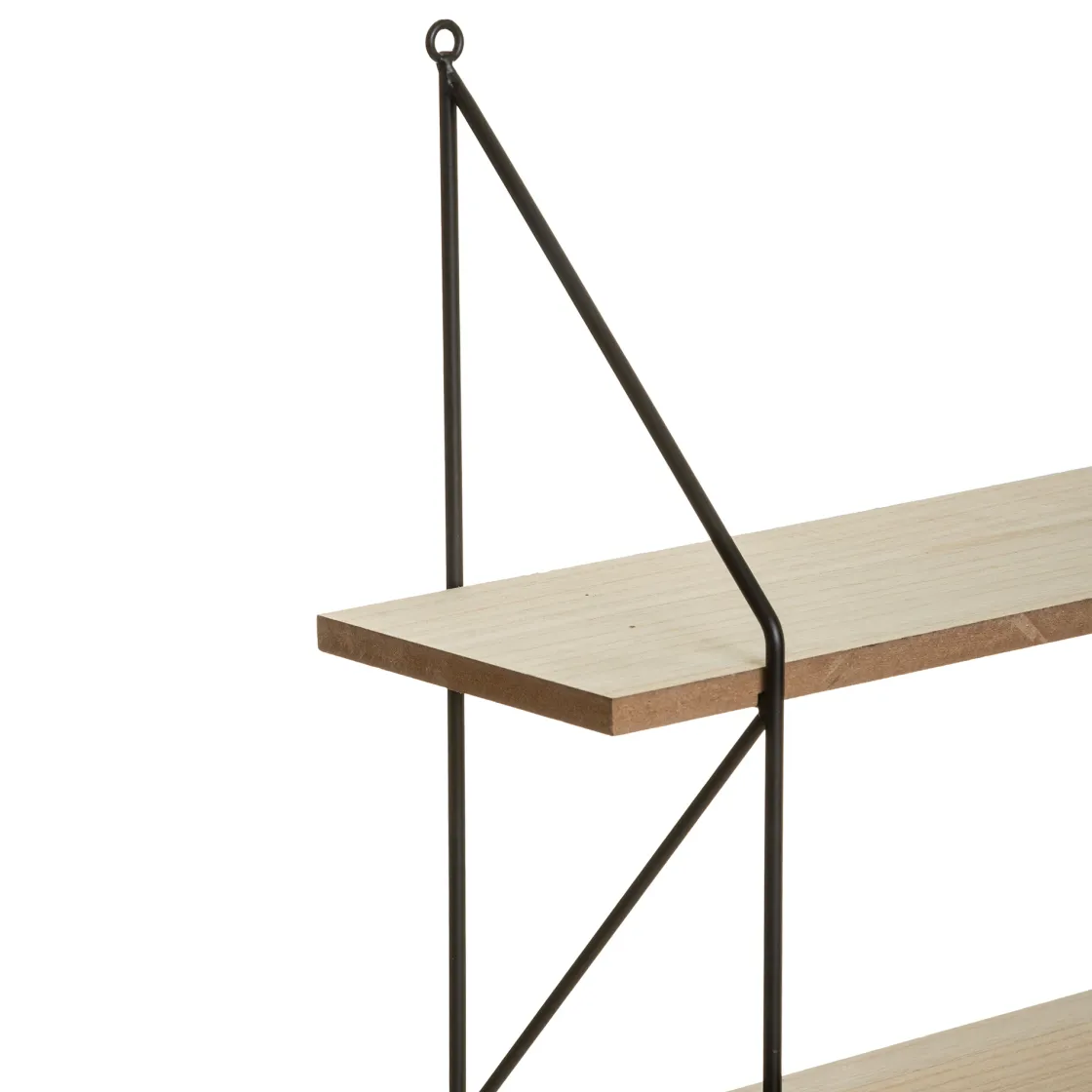 atmosphera Estantes Y Cómodas|Estilo Industrial>Estante De Pared Metal/Mdf Beige 60x80Cm